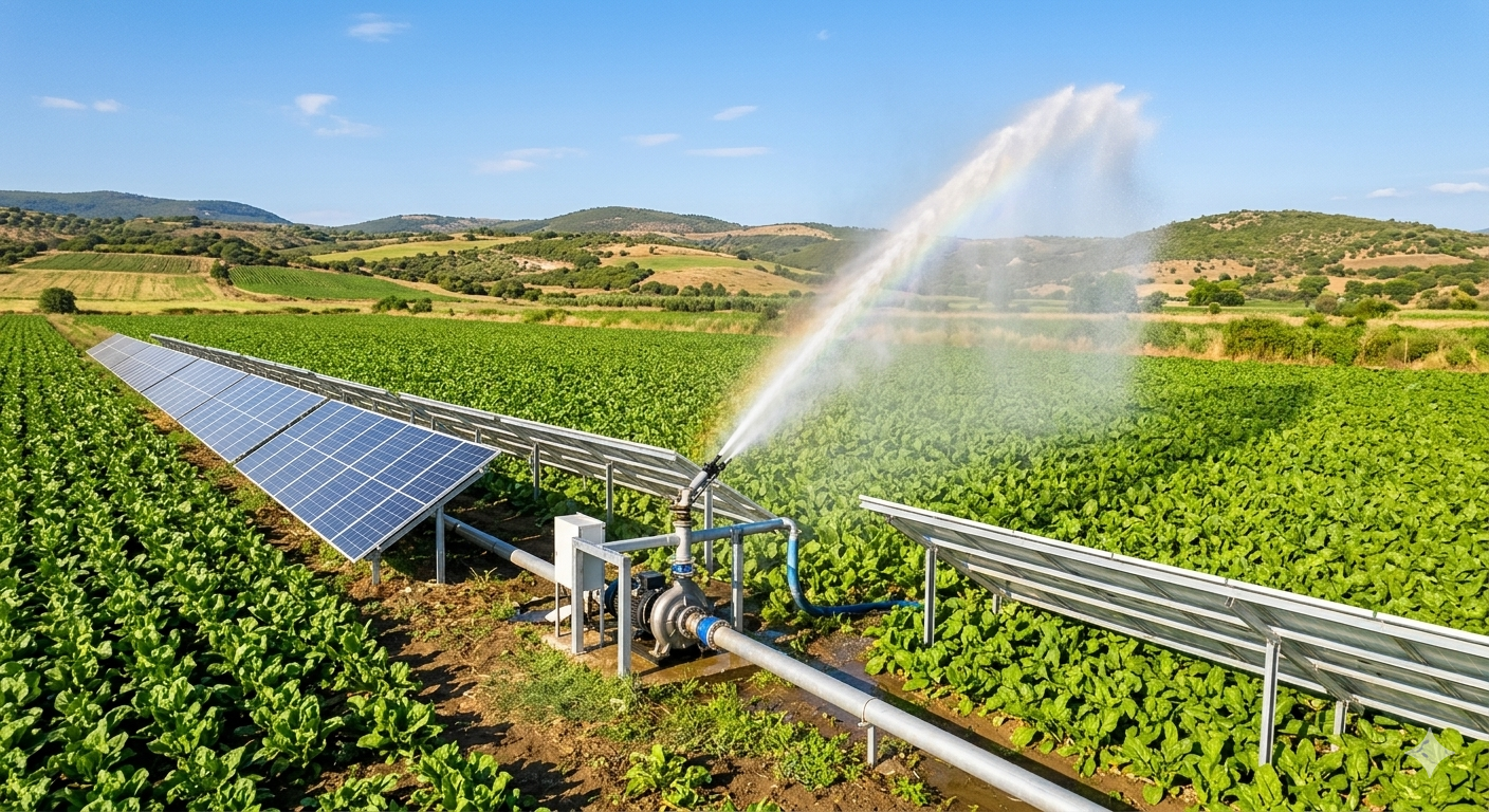 Güneş Enerjili Tarımsal Sulama Çözümleri